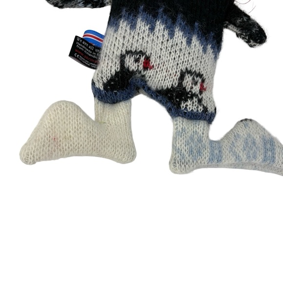 Skrimsli Plush Monster Toy Handmade in Iceland Knit Stuffed Animal Doll - Picture 8 of 10
